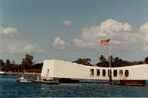 アリゾナ記念館　　真珠湾　（昭和59.4）